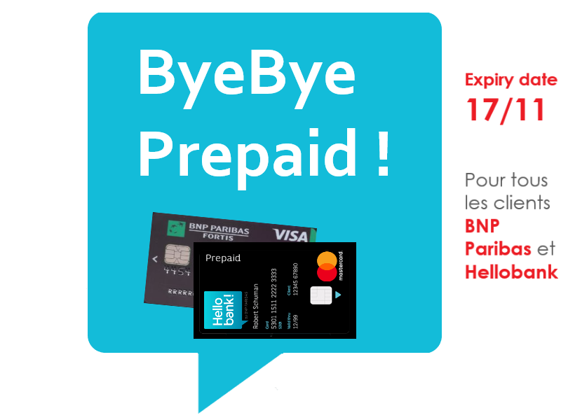 Bye Bye Prepaid BNP & Hello Bank!