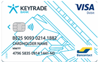 Keytrade carte Visa Classique